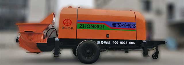柴油小型混凝土輸送泵
