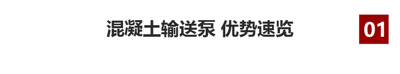 大型混凝土輸送泵