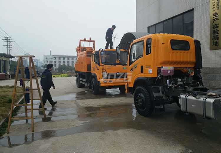 挑戰中騏重工混凝土車載泵 挑戰中騏重工混凝土車載泵